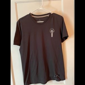 Adidas black and whit T-shirt size large